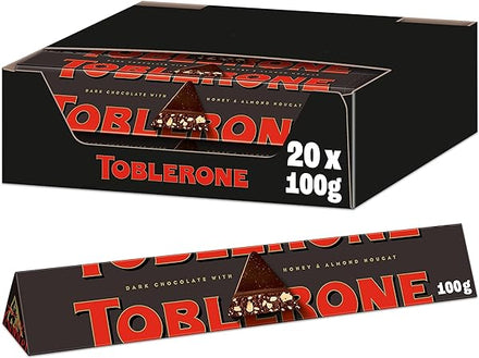 Swiss Dark Chocolate with Honey and Almond Nougat, 3.52-Ounce Bar (Pack of 20) in Pakistan