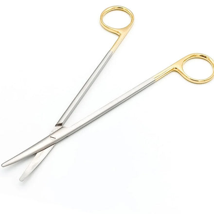 TC Metzenbaum Scissors Blunt Narrow Tips Surgical Operation Theater Gynecology Surgery Kit Curved Delicate Tissue Cutting Tonsil