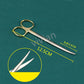TC metzenbaum scissors curved delicate tissue cutting tonsil blunt narrow tips surgical operation theater gynecology surgery kit