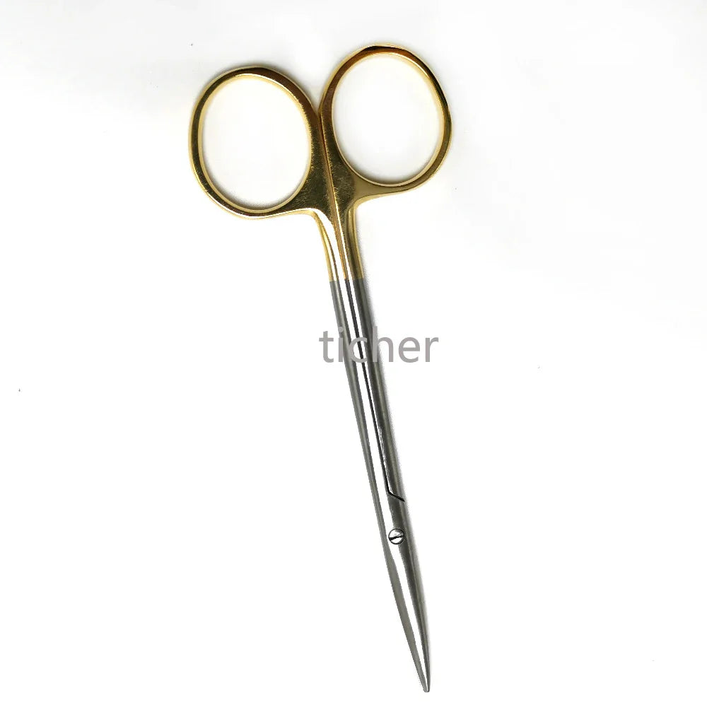 TC metzenbaum scissors curved delicate tissue cutting tonsil blunt narrow tips surgical operation theater gynecology surgery kit