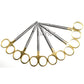 TC metzenbaum scissors curved delicate tissue cutting tonsil blunt narrow tips surgical operation theater gynecology surgery kit