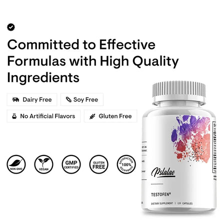 TESTOFEN Supplement - Builds Muscle Mass and Strength, Enhances Male Potency and Male Performance