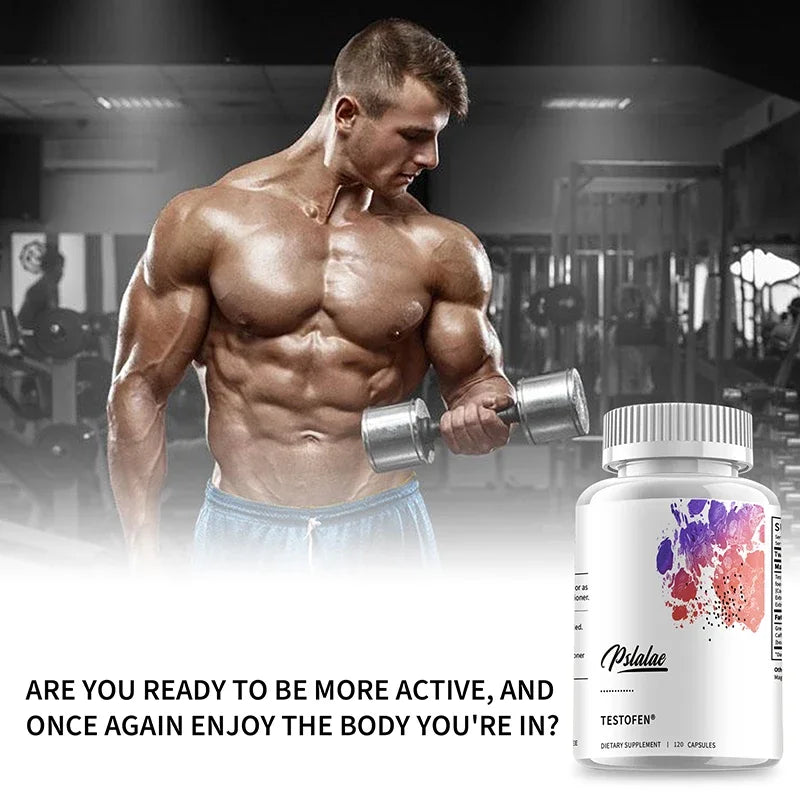 TESTOFEN Supplement - Builds Muscle Mass and Strength, Enhances Male Potency and Male Performance