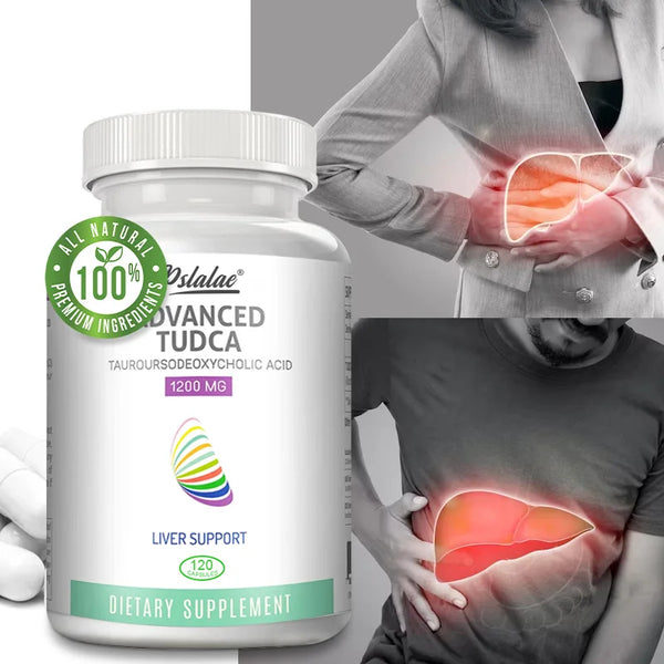 TUDCA Liver Capsules - Supports Gallbladder and Kidney Health - Liver Cleansing and Detoxifying Supplement in Pakistan