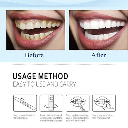 Teeth Whitening Serum Pen Remove Plaque Stains Bleach Tooth Essence Deep Cleaning Oral Hygiene Fresh Breath Dental Care Products