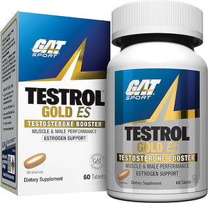 Testrol Gold ES, Tribulus, DIM, Zinc, Longjack, Fenugreek, Saw Palmetto, Estrogen Balance, 60 Tablets in Pakistan