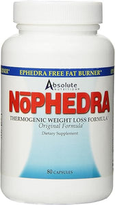 Thermogenic Fat Burners, Nophedra Capsules, 80 Count Bottle in Pakistan