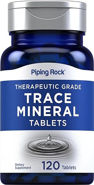 Trace Minerals Supplements | 120 Tablets | Therapeutic Grade | Non GMO, Gluten Free | by Piping Rock in Pakistan in Pakistan