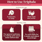 Triphala Capsules - Contains Amla, Bibitaki, Haritaki, Digestive And Colonic, Immune System Support, Pure Herbal Supplements