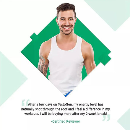Triple Action Testosterone Booster for Men - Enhance Muscle Growth, Metabolism & Mental State