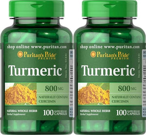Turmeric 800 mg 100 Capsules (2 Pack) in Pakistan