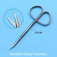 Twisted Handle Tissue Separating Scissors Peeling Scissors Eyelid Ophthalmic Surgical Scissors Fine Scissors Beauty Tools