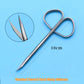 Twisted Handle Tissue Separating Scissors Peeling Scissors Eyelid Ophthalmic Surgical Scissors Fine Scissors Beauty Tools