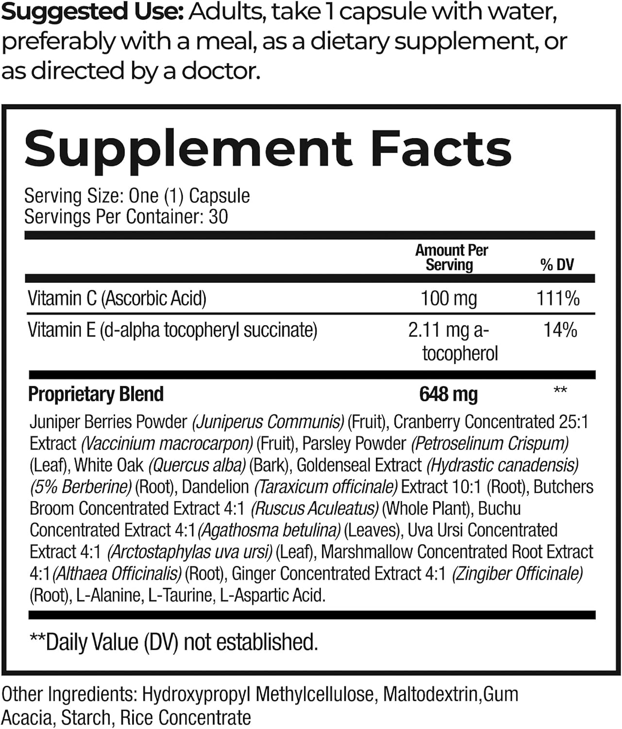 Women's Ultimate Bladder Support and Control Supplement for Incontinence, Leakage in Pakistan