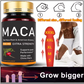 Maca Root Extract Edible Capsules Help Boost Energy Support Male Stamina Energy Erection Supplement Provides Energy for Adults