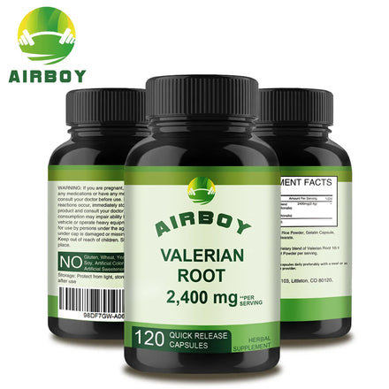 Valerian Root - Natural Sleep Aid, Relieves Stress and Anxiety, Relaxes The Whole Body
