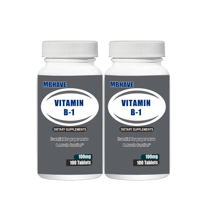 Vitamin B-1 100mg - 100 Tablets Essential for proper nerve & muscle function*