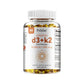 Vitamin D3 10000 IU with K2 200 Mcg, 120 Soft-Gels | 2 in 1 Immune Support, Healthy Muscle Function and Bone Health