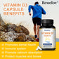 Vitamin D3 50000 IU - Bone Health & Immune Support - Non-GMO Gluten Free - Vitamin D3 Vitamin D Supplement for Men and Women