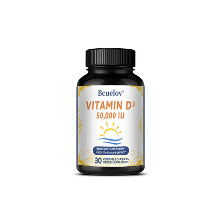 Vitamin D3 50000 IU - Bone Health & Immune Support - Non-GMO Gluten Free - Vitamin D3 Vitamin D Supplement for Men and Women