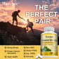 Vitamin D3 K2 capsules contain 4000 IU, calcium supplements help bone and muscle health, immune system support