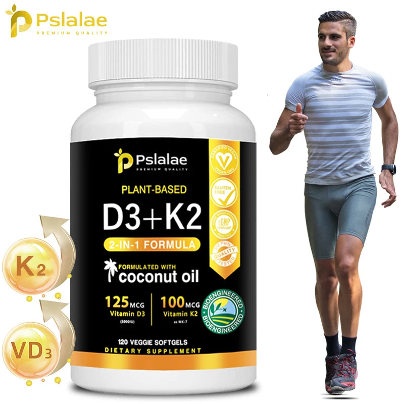 Vitamin D3+K2 Supplement 5000IU Vitamin D3 an in Pakistan