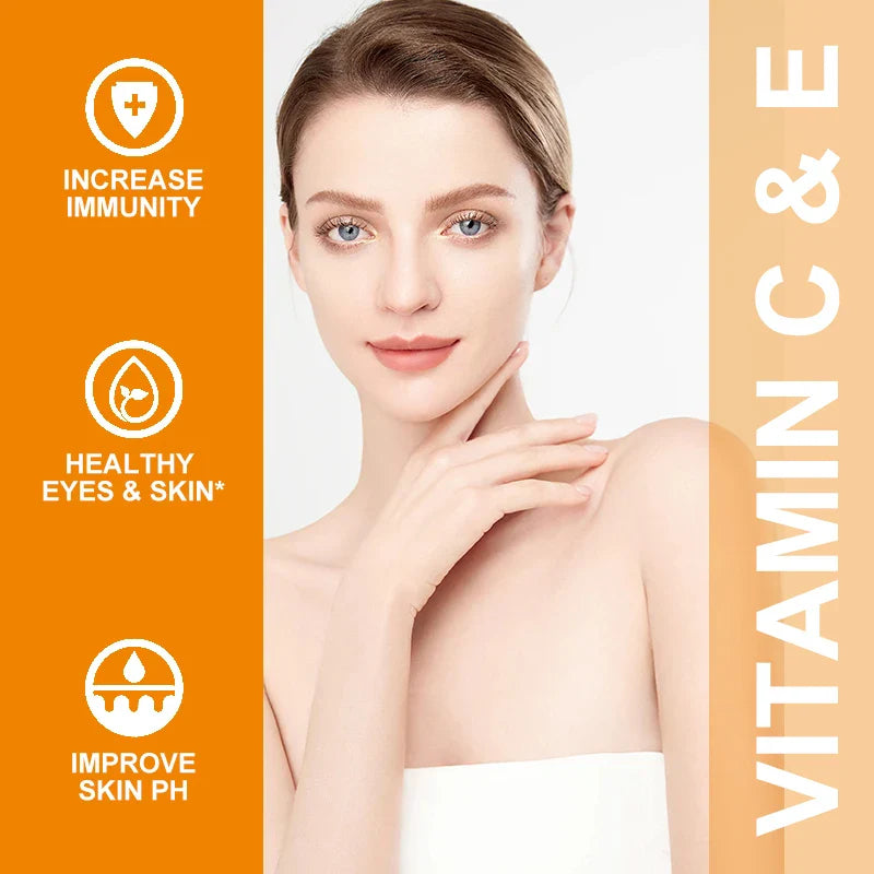 Vitamin E Capsules 180 Mg, Immune Function Support, Supports Skin - Non-GMO Dietary Supplement