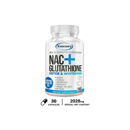 With Milk Thistle Extract - Kidney & Liver Support, Detox & Repair Capsules, NAC Capsules Premium Supplements