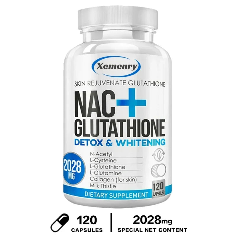 With Milk Thistle Extract - Kidney & Liver Support, Detox & Repair Capsules, NAC Capsules Premium Supplements