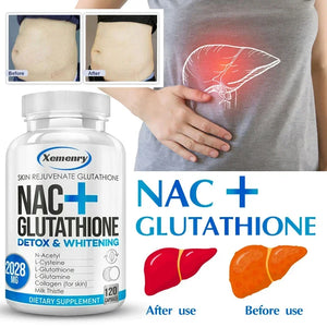 With Milk Thistle Extract - Kidney & Liver Support, Detox & Repair Capsules, NAC Capsules Premium Supplements