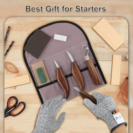 Wood Carving Tools Set Chisel Woodworking Cutter Hand Tool Set Wood Carving Knife DIY Peeling Woodcarving