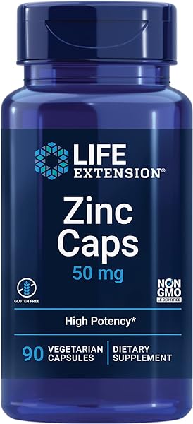Zinc Caps, zinc 50 mg, zinc citrate, Support the body's immune defenses, ultra-absorbable, vegetarian, non-GMO, gluten-free, 90 vegetarian capsules, 90 Count (Pack of 1) in Pakistan in Pakistan