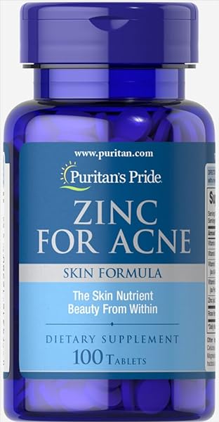 Zinc for Acne a Mineral for Immune Sytem Health 100 Tablets in Pakistan