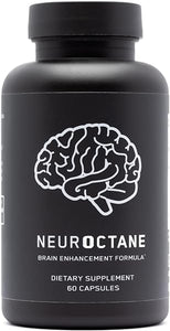 by V Shred Neuroctane Nootropic Brain Supplement for Concentration, Brain and Memory Support, Natural Energy and Focus Supplement - 60 Gluten-Free Capsules in Pakistan