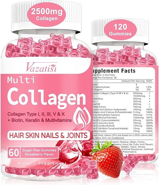 2 Pack Sugar Free Collagen Gummies for Women  in Pakistan
