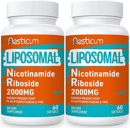 2000 MG Liposomal Nicotinamide Riboside Supplement, High Absorption, NAD+ Boosting Supplement with TMG and Pterostilbene, Superior to Niacinamide for Cellular Energy, and Age Resist, 120 Softgels in Pakistan