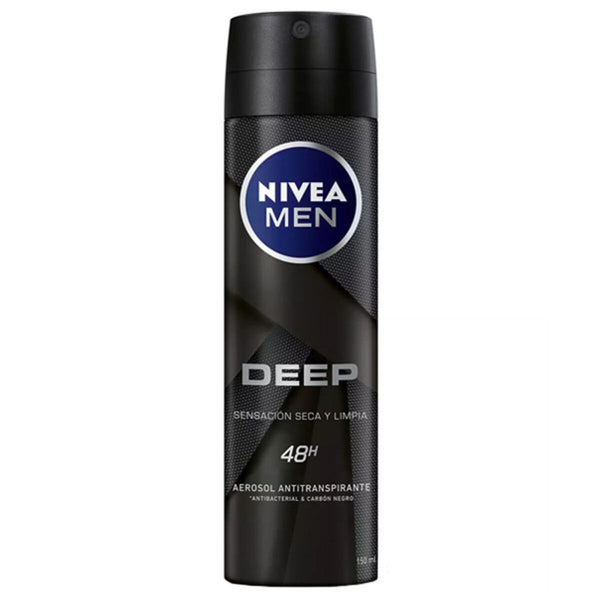 Spray Deodorant Men Deep Black Carbon Nivea JIn Pakistan in Pakistan