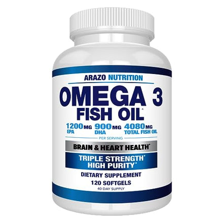 Arazo Nutrition Wild Caught Omega 3 Fish Oil – Supplement in Pakistan