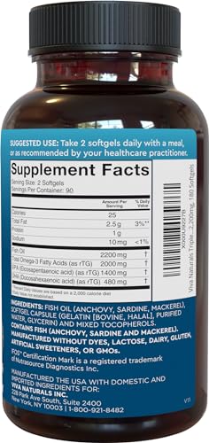 Triple Strength Omega 3 Fish Oil Supplement - Fatty Acid Supplements in Pakistan