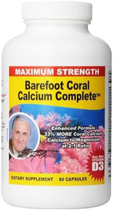 1500mg, 90 Capsules- Coral Calcium Supplement Developed by Bob Barefoot- Supports Overall Health & PH Levels- Contains Calcium, Magnesium, & Vitamins. in Pakistan