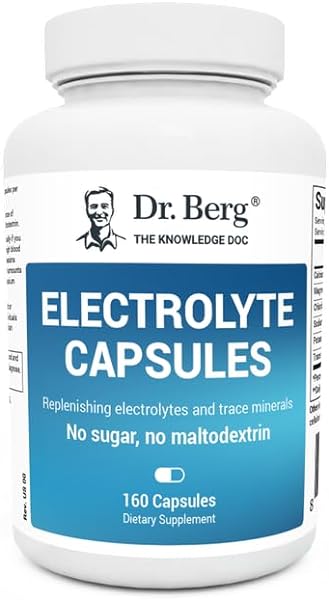 Dr. Berg Electrolyte Capsules - Electrolyte S in Pakistan