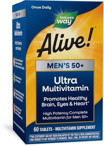 Nature's Way Alive! Men’s 50+ Daily Ultra Multivitamin, Supplement in Pakistan