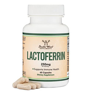 Lactoferrin 250mg per Serving (60 Capsules) Patented Bioferrin Lactoferrin Supplement in Pakistan