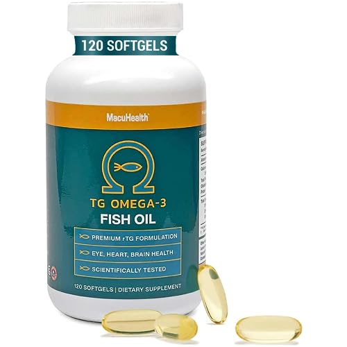 Macuhealth Omega 3 Fish Oil - Eye & Heart Health Supplement in Pakistan in Pakistan