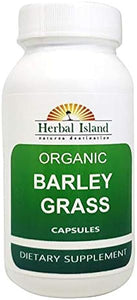 Barley Grass Capsules - Organic - 120 Count - 500mg Each in Pakistan