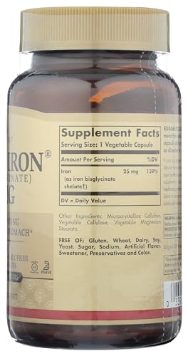 Solgar Gentle Iron - Ideal for Sensitive StomachsRed Blood Cell Supplement in Pakistan