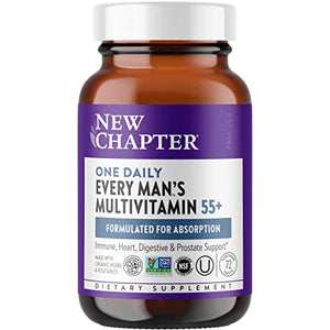 New Chapter Men's Multivitamin 50 Plus for Brain, Heart, Digestive, Supplement in Pakistan