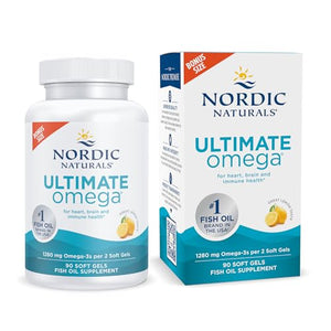 Nordic Naturals Ultimate Omega, Lemon Flavor - 90 Soft Gels Supplement in Pakistan