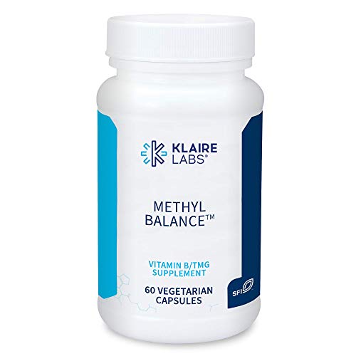 Klaire Labs Methyl Balance - Metabolism & Methylation Support with Active Folate, B2, B12, B6 & TMG - B Vitamins & Folate to Help Support Cognitive & Cardiovascular Health (60 Capsules) in Pakistan