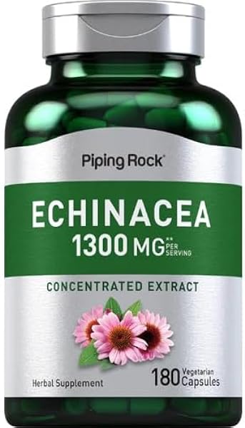 Piping Rock Echinacea Capsules | 1300mg | 180 in Pakistan